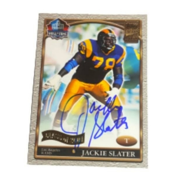 Topps Other - 2001 Topps Jackie Slater Hall of Fame NFL Trading Card